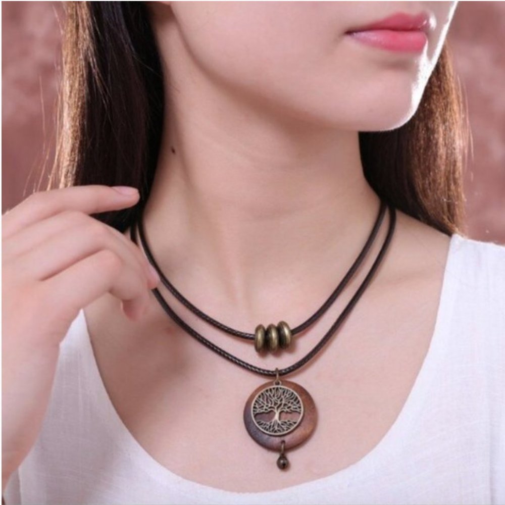 Tree Of Life Choker Necklace - Picture 10 of 12